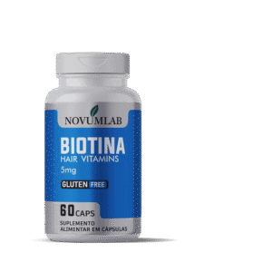 Biotina 500mg - Saúde de Cabelos, Pele e Unhas