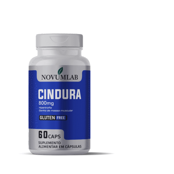Cindura 800mg - Suplemento para Hipertrofia Muscular