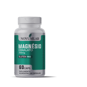 Magnésio Dimalato 300mg - Saúde Muscular, Ossos e Energia
