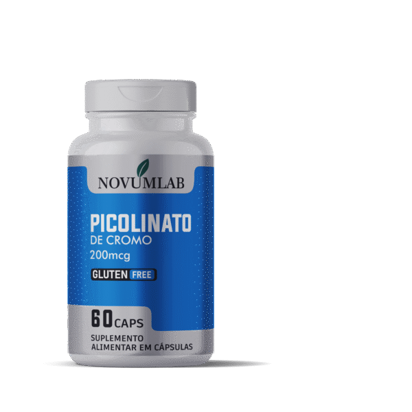 Picolinato de Cromo 200mcg - Reduz Fome e Vontade de Doces | Controle de Peso e Metabolismo