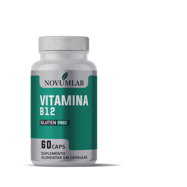 Vitamina B12 500mcg - Energia, Disposição e Sistema Nervoso
